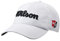 Wilson Herren Pro Tour Baseball Cap, Weiß/Schwarz, Einheitsgröße EU