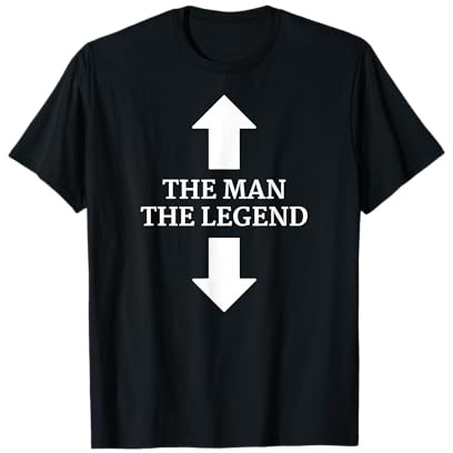 The Man - The legend - L'uomo e la sua leggenda - frecce Maglietta