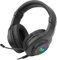 Redragon Hylas H260 RGB Gaming Headphones, High Definition Audio + Powerful Bass, Gaming Headphones, Large Ear Pads, PC Function, Black