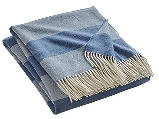 hessnatur Plaid Unisex aus Reiner Merinowolle | nachhaltig und fair hergestellt (Fair Wear Foundation)