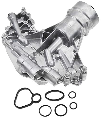 Frankberg Ölkühler Motoröl mit Filter Kompatibel mit Astra H Astra J Corsa D Corsa E Insignia A Meriva Zafira 9-5 1.6L Benzin 2005-Heute 55355699