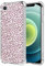 MAYCARI Love Heart Leopard Print Phone Case Clear for iPhone 7/8/SE 2020, Funny Design Transparent Shockproof Anti-Scratch Soft Flexible TPU Cover with Air Cushion for iPhone 7/8/SE 2020