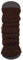 Ateena Stulpen Damen Braun, Stulpen Damen Wolle, Knöchelwärmer, Beinwärmer Acrylic mit Wolle, Maximaler Wadenumfang – 40 cm, Länge – 60 cm