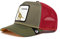 Goorin Bros. Unisex-Erwachsene The Farm Dinosaur Capsule Adjustable Trucker Hat Baseballkappe, Grün, Einheitsgröße
