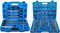 BGS 7760 | Außen-/Innenabzieher-Satz, 2- und 3-armig | 13-tlg. | bis 135 mm | Lager-Abzieher Werkzeug & 1900 | Gewindeschneid-Satz | 110-tlg. | M2 - M18 | metrisch | inkl. Kunststoff-Koffer