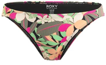 Roxy Printed Beach Classics - Bikiniunterteil mit tiefem Bund für Frauen Schwarz