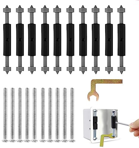 86Tipo Riparazione Cassetta,Interruttore Cassette Riparatore Supporto Asta Elettricista Accessori,Riparazione Scatola,Kit Riparazione Cassetta Elettrica,10pcs Riparazione Accessori Elettrici Strumenti