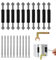 86Tipo Riparazione Cassetta,Interruttore Cassette Riparatore Supporto Asta Elettricista Accessori,Riparazione Scatola,Kit Riparazione Cassetta Elettrica,10pcs Riparazione Accessori Elettrici Strumenti