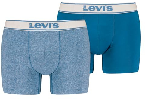 Levi's Herren Boxer Underwear, Blue, XXL