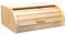 COSHANO Paneras de madera con tapa de persiana plegable cesta para pan, bollos, alimentos de madera natural, recipiente con tapa deslizante para almacenar pan, bollitos. (48x25x15cm)