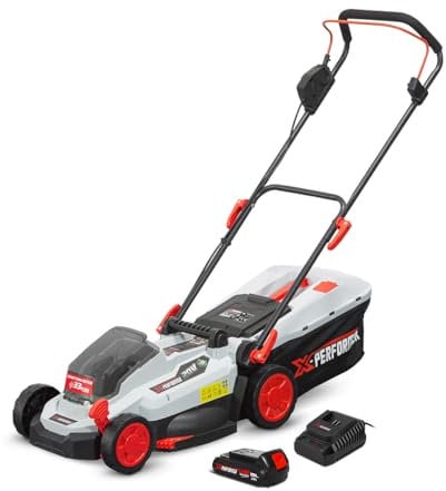 Tondeuse rechargeable 20V max 33 cm avec batterie 2Ah - X-Performer