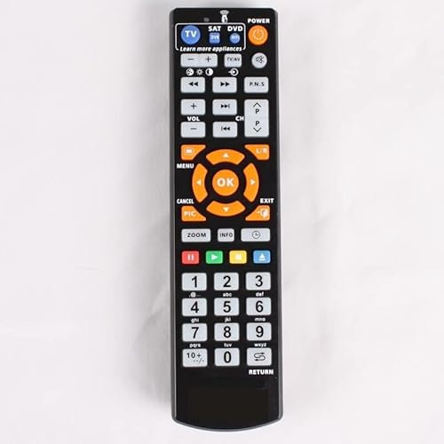 Telecomando universale intelligente 1pc con funzione di apprendimento, controller 3 in 1 for 3 dispositivi, TV STB DVD SAT DVB HIFI TV BOX,