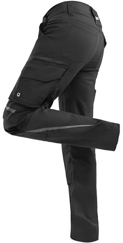 Qualitex Pro+ Bundhose Unisex Herren Damen Farbe Schwarz 50