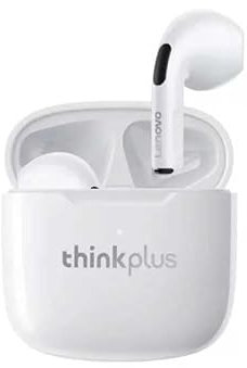 Lenovo Thinkplus LP1 True Écouteurs intra-auriculaires sans fil Bluetooth V5.3 Blanc