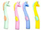4 Stück Einhorn Fingerpuppen für Babys Raupe Plüsch Puppen für Kinder interaktives Spielzeug Unicorn Toys for schöne Fingerpuppenstütze Fingerpuppe für Kinder CIYODO