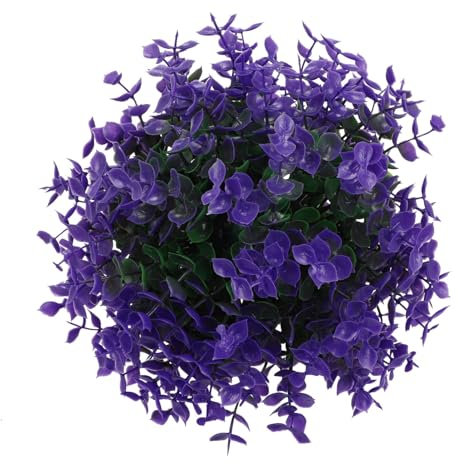 Artificial Boxwood Balls Topiary Plants for Arcades Decks Walkways Outdoor Boxwood Balls Lifelike Plants Clean Look Artificial Balls 1 Count Palm Tree Artificial with Pot (PP1, One Size)