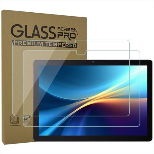 AKNICI 2-Pack Tempered Glass Screen Protector for Acer Iconia Tab V10 Tablet 10.1 Inch, Screen Protector Film Acer Iconia Tab V10 Tablet 10.1 Inch, Ultra Clear Transparency Anti-Scratch 9H Hardness