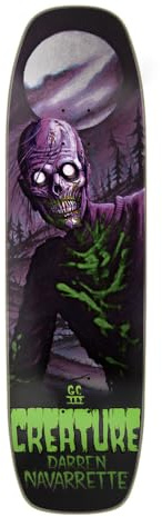 CREATURE Navarrette Feeding Time XX Pro Skateboard-Decks, 22,9 x 83,4 cm