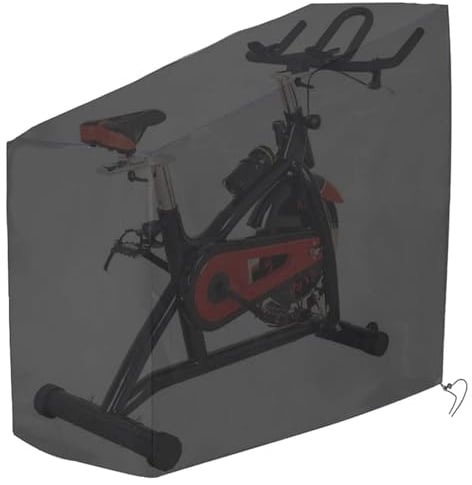 Renchey Hometrainer Abdeckhaube - 420D Fahrradhaube für Draußen - Staub- Und Winddicht Mit Verstellbaren Gurten Für Rennrad Motorrad