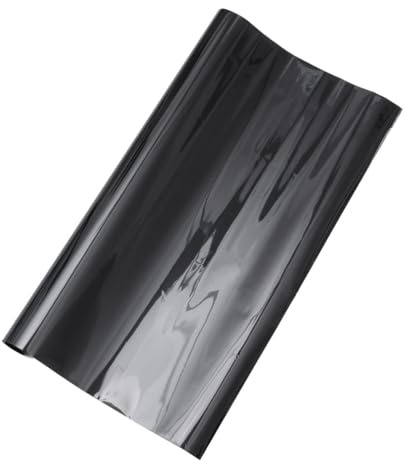 TOBBOMEY Car Window Tint Film Black UV Blocking Heat Reduction Privacy Sun Glare Filter for Vehicles and Home Use