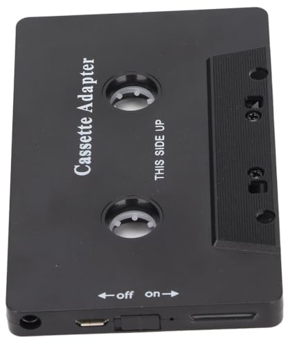 Jelquix Stereo Cassette Adapter Hi-Fi Tape Auxiliary Receiver, Intelligent Noise Reduction Long Playtime, Stable Transmission, for Phone Tablet Headphones and Car [Wireless]