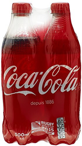Coca-Cola Classique Pack de 4 Bouteilles de 50 cl - Lot de 3