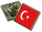 Select Gifts Die Türkei Flagge Anstecknadel Abzeichen 18mm Wählen Sie Geschenk Tasche
