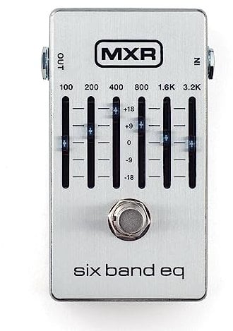 MXR M109S Mxr 6B Equalizer, Silver