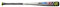 Louisville Slugger Uni – Erwachsene Baseball Bat 2019 Solo 619 (-11) 2 5/8 Zoll USA Baseballschläger WTLUBS619B1131, Silber/Rot/Blau, 31/20 oz