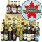 Frohe Weihnachten Tannenbaum - Bier Adventskalender 2024 2025 mit Bieren der Welt und Deutschland - Bier set Welt und DE