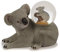 WRIOL Schneekugel Tierfigur Glitzerkugel Modern Multicolored Glas und Kunststoff
