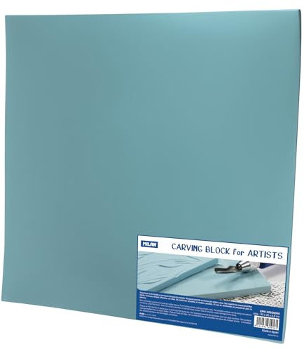 Milan Plancha de Grabado Carving Block for Artists 30 x 30 x 0,6 cm