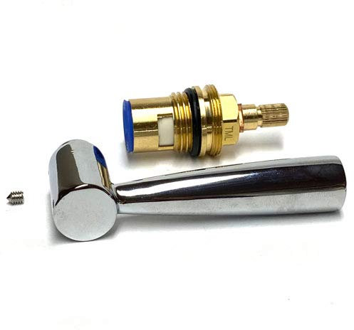 Franke Olympus, Basel, Filterflow Kubus Compatible Cold Tap Handle Lever and Cartridge (Chrome)