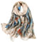 STORY OF SHANGHAI Seidenschal Damen 100% Seide, 20+ Bunte Luxuriöse Schals, Warm & Weich, als Stola Seidentuch Halstuch Pashmina - 53 * 170 cm, Tinte blau