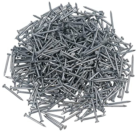 20mm / 3/4” Flat Headed Multi Purpose Nails Panel Pins Tacks Carpentry 600pc