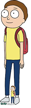 empireposter Rick and Morty - Morty Smith - Pappaufsteller Standy - 46x165 cm