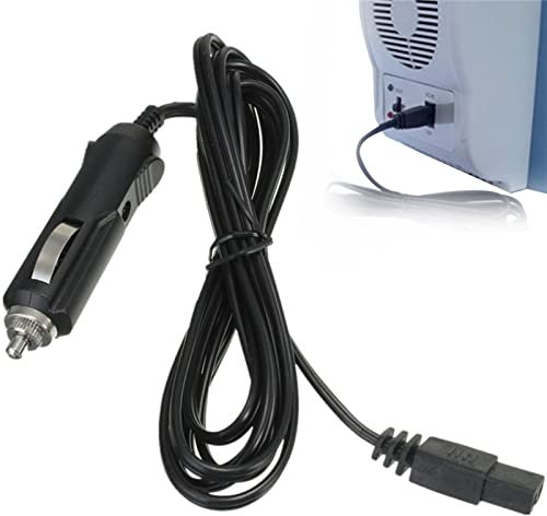 Tebinzi congélateur Voiture | Cordon Chargeur Allume-Cigare | Allume-Cigare Voiture à 12V DC 2 Broches câble d'alimentation pour Refroidisseur Voiture Portable glacière ini