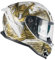 CGM Casco full face, 363S SHOT NIPPO Bianco Oro, M (57-58cm)