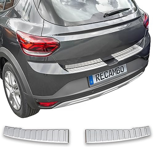 Ladekantenschutz Edelstahl MATT kompatibel für Dacia Sandero III | DJF | BJ ab 2021> | premium Qualität von RECAMBO