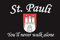 U24 Aufkleber St. Pauli Never Walk Alone Flagge Fahne 15 x 10 cm Autoaufkleber Sticker