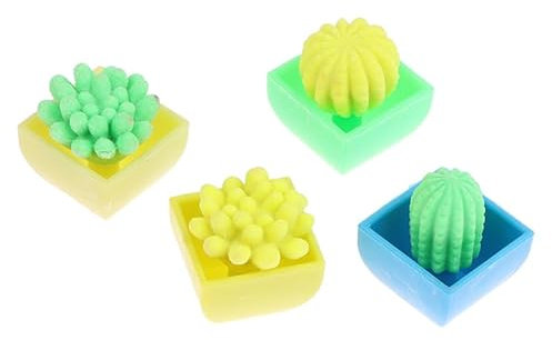 HugMiu 48 Stück Bunte Pflanzen Blumen Kaktus wächst im Wasser Kreative Lustige Spielzeuge absorbiert Wasser ausweitung
