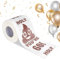 Toilettenpapier zum Geburtstag für Frauen und Männer, Happy Prank Toilettenpapier, Happy Birthday Toilettenpapier Gag Geschenke für Freunde, Familie, Geburtstag Party Dekorationen (60. Geburtstag)
