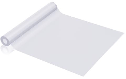 Bäcker & Lecker Schubladenmatte Antirutschmatte Küche Schubladen Matte Schubladenschoner 30 x 200 cm 4 Rollen Rutschmatte für Küchenladen Kühlschran Regale Zuschneidbar Transparent