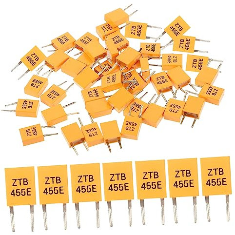 TOYANDONA 40 Stück Keramik Quarz Oszillator Tv Fernbedienung Tv Zubehör Klimaanlage Encendedores Electricos Klimaanlage 16 MHz Resonator Keramik Resonatoren Keramik Orange
