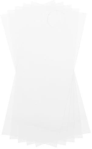 Sewroro 5piezas Etiquetas De Sublimación Acrílicas Para Vasos Placas De Identificación Prácticas Brillantes y Duraderas