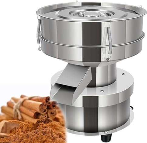 SaryEdge Setaccio Automatico, setaccio Elettrico, setaccio Vibrante, Attrezzatura Essenziale con setaccio a 60 Maglie(2 * 60Maglia