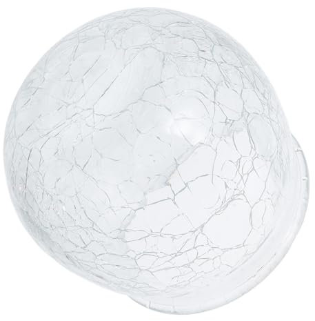 ABOOFAN Hockeylicht außenlampen ersatz lampenschirme glaskugel Lampenschirme für Gartenbeleuchtung Runde Lampenschirme Lampenschirm aus Glas Glasschirme für Beleuchtungskörper Transparent