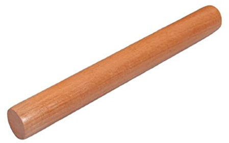 Dumpling Christmas Wooden Silicone Rolling Pin Kids Wood Adjustable Cookie Roll Pin Rolling Pin with Pattern for Cookies (A, One Size)