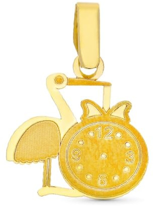 Inmaculada Romero IR Storch mit 9k Gold Uhr, 16mm glatt