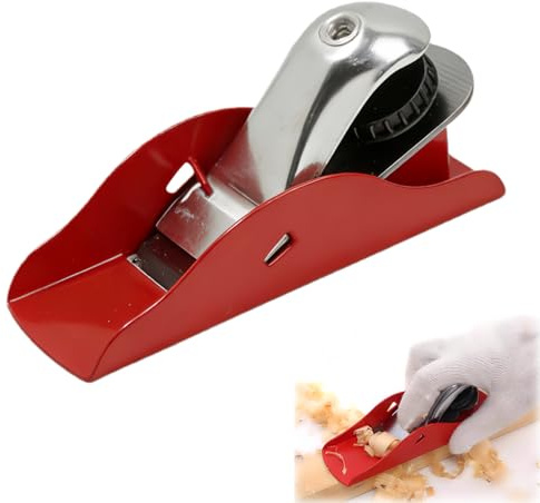 Wood Planer for Doors, Professional Small Hand Planers for Wood, Block Plane for Internal Doors, for Trimming, Woods Planning, Edge Rounding, Woods DIY Crafting and Furniture Repair